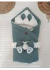 Yenidoğan Müslin Kumaş Bebek Battaniyesi