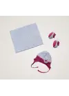 Şık Bebek Battaniye Takımı Fuşya