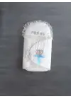Modern Kral Taç Nakışlı Yenidoğan Bebek Battaniyesi