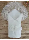 Trend Bebek Battaniyesi Fiyonk ve Kristal Detaylı