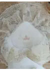 Asil Nakışlı Bebek Battaniyesi