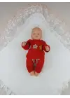 Şık Nakışlı Bebek Battaniyesi