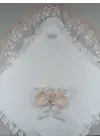 Şık Nakışlı Bebek Battaniyesi
