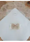 Modern Nakışlı Prizma Taş Kundak Bebek Battaniyesi