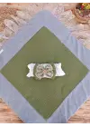 Özgün Taç Nakışlı Bebek Battaniyesi