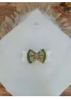 Özgün Taç Nakışlı Bebek Battaniyesi