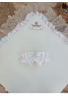 Yenidoğan Güpür Nakışlı Kundak Battaniyesi
