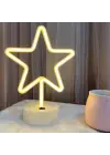 Yıldız Neon Led Lamba