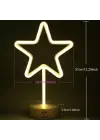 Yıldız Neon Led Lamba