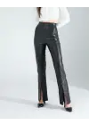 Modern Yırtmaçlı Pantolon