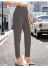 Omarı Rahat Kesim Kadın Yüksek Bel Pantolon