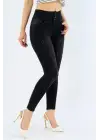 Omarı Yüksek Bel Streç Jean Pantolon 90 cm Boy