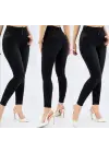 Omarı Yüksek Bel Streç Jean Pantolon 90 cm Boy