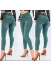 Yüksek Bel Likralı Jean Pantolon 90 Cm