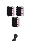 Omarı Siyah Bilek Çorap Seti 15 Adet