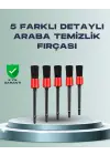 Yumuşak Kıllı Araç Bakım Fırça Takımı
