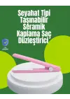 Yüzer Plakalı Kompakt Bukle Maşası – Elastik Tutuculu, Saç Dostu Profesyonel Tasarım