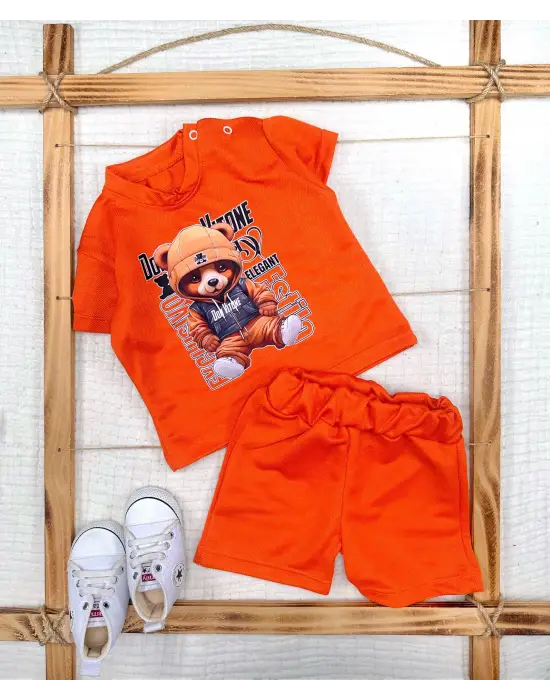 Omarı Bebek Erkek 2li Tişört Takımı