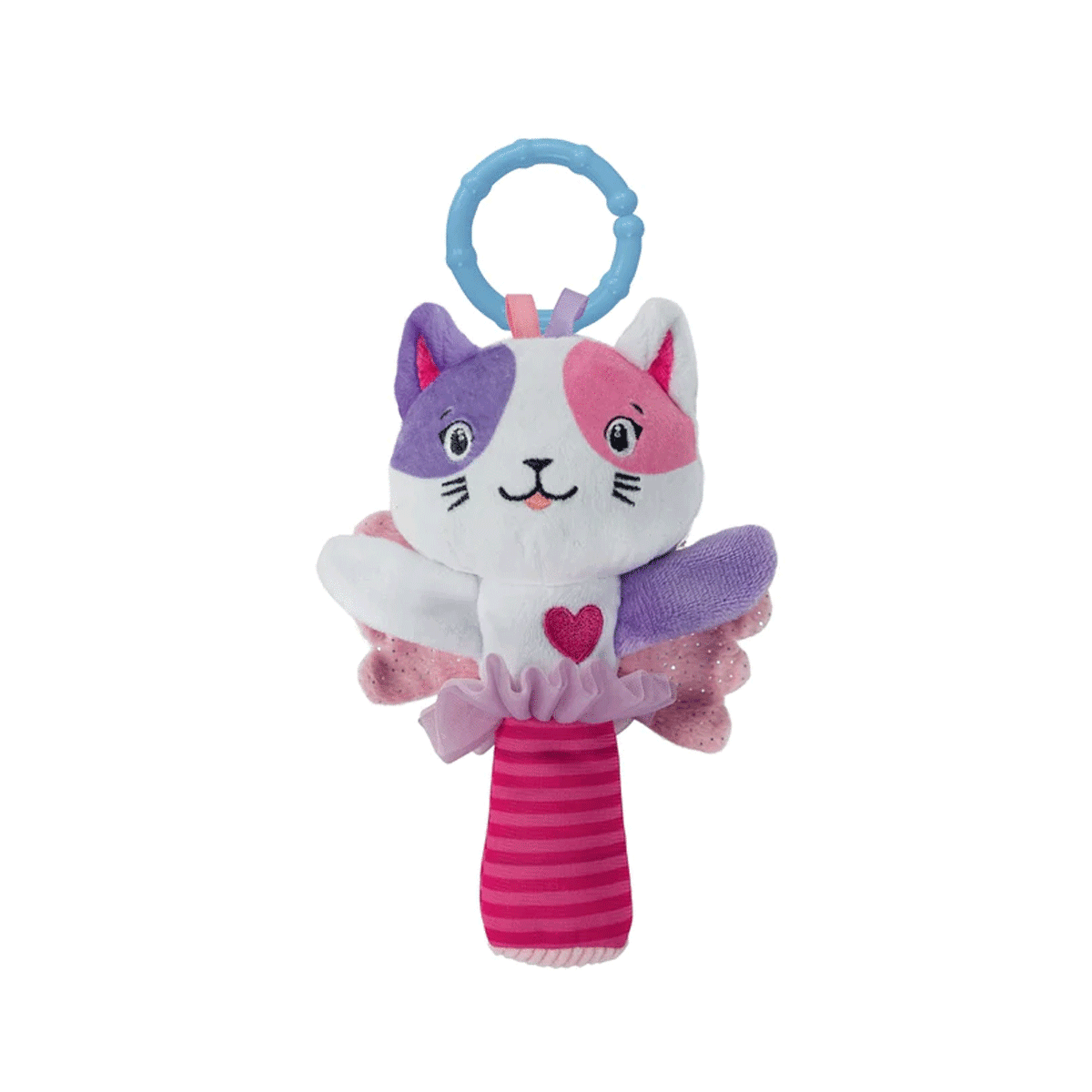 Omarı Sevimli Kedi Çıngırak - Bebeğinizin İlk Oyuncak Deneyimi