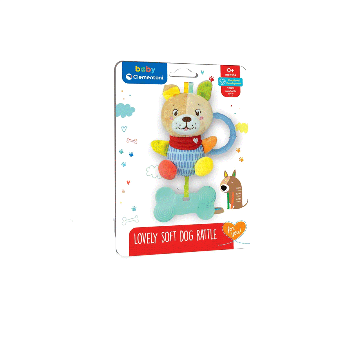 Omarı Sevimli Köpek Çıngırak - Bebeğinizin İlk Oyun Arkadaşı