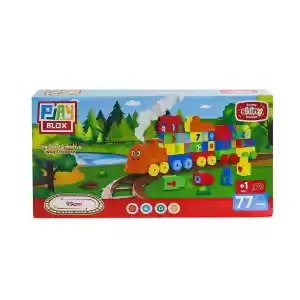 2397 PLAYBLOX TRAIN SET 77 PCS