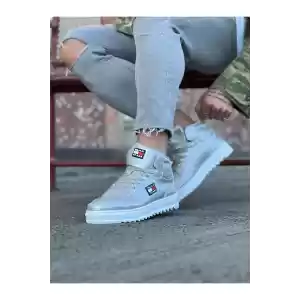 Gümüş Erkek Yarım Bilek Bot - Stil ve Konforu Bir Arada