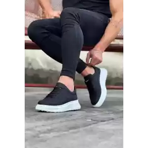 Siyah Deri Erkek Ayakkabı - Stil ve Konforun Buluşması