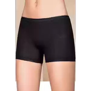 Esneklik ve Konfor İle Şıklığı Bir Arada Sunan Siyah Kadın Boxer