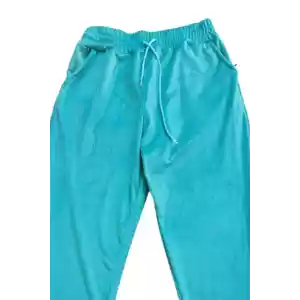 Kadife Büyük Beden Unisex Pijama Pantolon