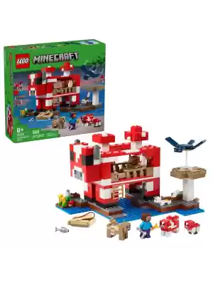 21270 Lego Minecraft Mooshroom Evi 500 parça +8 yaş