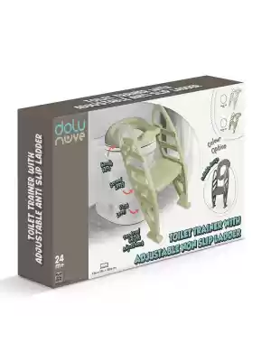 7242 Kaymaz Ayarlı Merdiven Klozet Adaptörü Eco Yeşil -Dolu Oyuncak