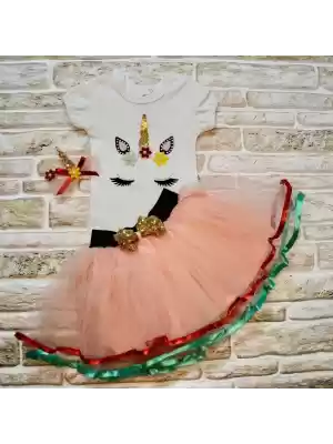 Yenidoğan Kız Bebek Tütü Etek Seti