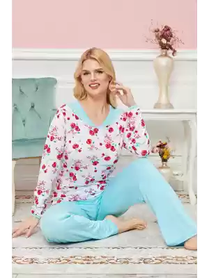 Uzun Kollu Rahat Pijama Takımı