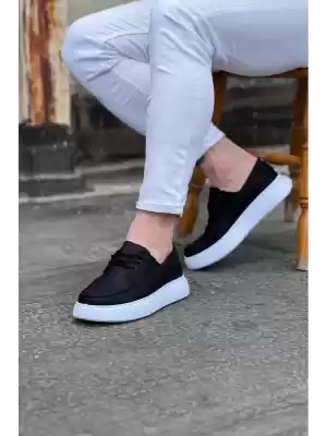 Ortopedik Siyah Erkek Casual Ayakkabı