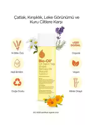 Doğal Çatlak Karşıtı Cilt Bakım Yağı 125ml