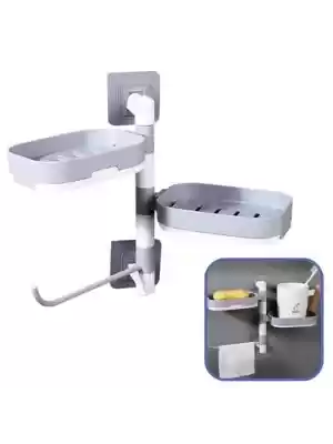 BUFFER® Çoklu Sabun Tutucu Fonksiyonel Banyo Sabunluk