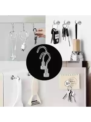 BUFFER® Güçlü Manyetik Mutfak,Banyolar İçin Çok Amaçlı 2li Magnet Askı