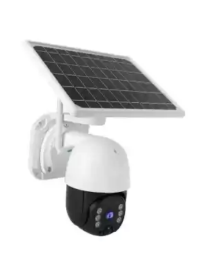 BUFFER® Solar Panelli Su Geçirmez Gece Görüş Destekli Wifi Bağlantılı Güvenlik Kamerası