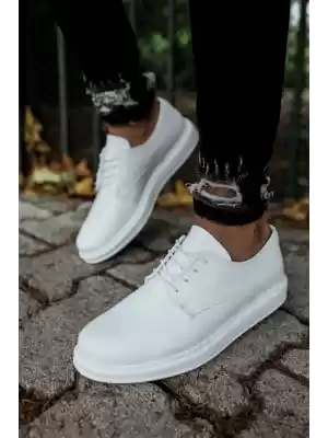 Klasik Beyaz Erkek Ayakkabı