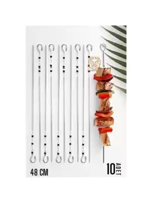 ModaCar Ciğer Şiş Çubukları 48 cm 10 Adet