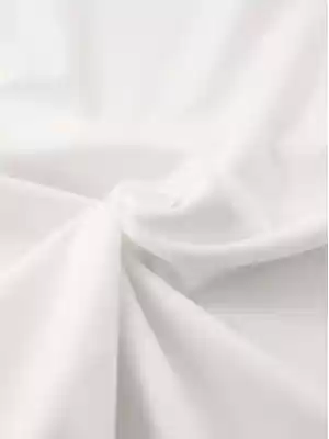 Oversize Baskılı Bisiklet Yaka T-shirt - Beyaz
