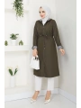 Kadın Uzun Giy Çık Trençkot