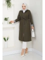 Kadın Uzun Giy Çık Trençkot