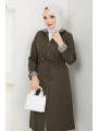 Kadın Uzun Giy Çık Trençkot