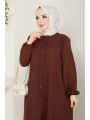 Kadın Büyük Beden Uzun İkili Tesettür Tunik Takım