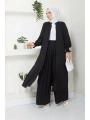 Kadın Uzun İkili Tesettür Tunik Takım