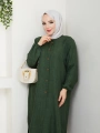 Kadın Büyük Beden Uzun İkili Tesettür Tunik Takım