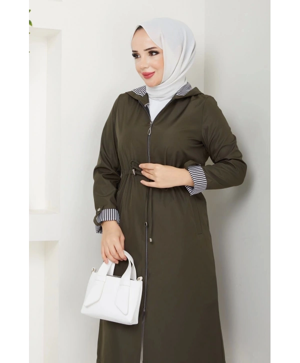 Kadın Uzun Giy Çık Trençkot