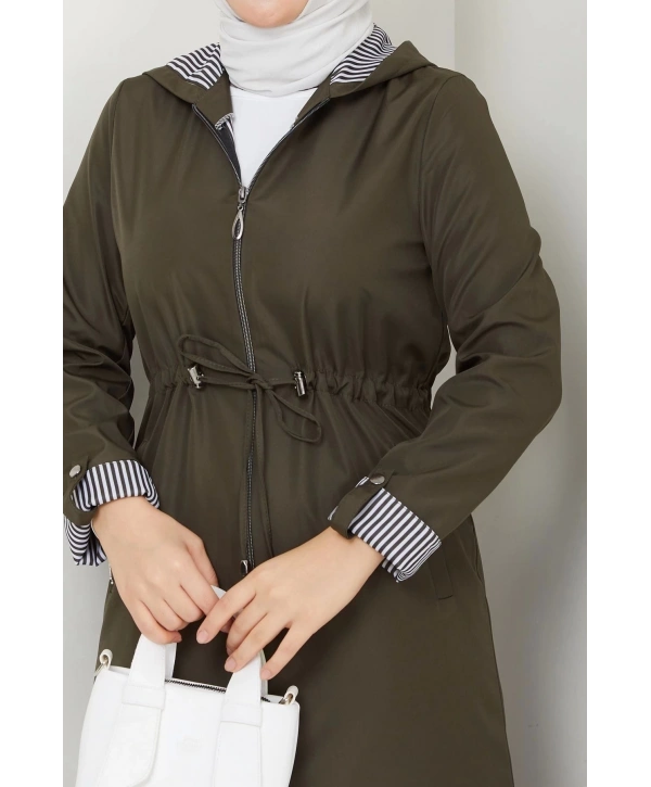 Kadın Uzun Giy Çık Trençkot