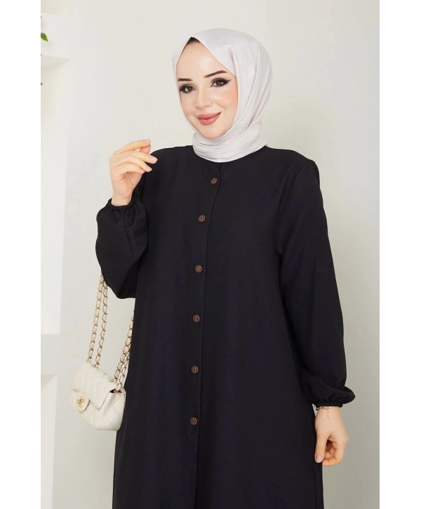 Kadın Büyük Beden Uzun İkili Tesettür Tunik Takım